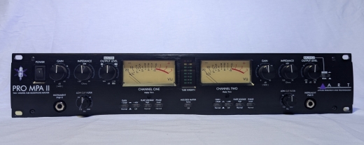 ART - Pro MPA-II Two Channel Studio Mic Preamp